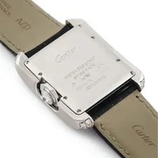 Cartier Tank Anglaise WT100018 Automatic 30mm K18WG Silver #HD158 2