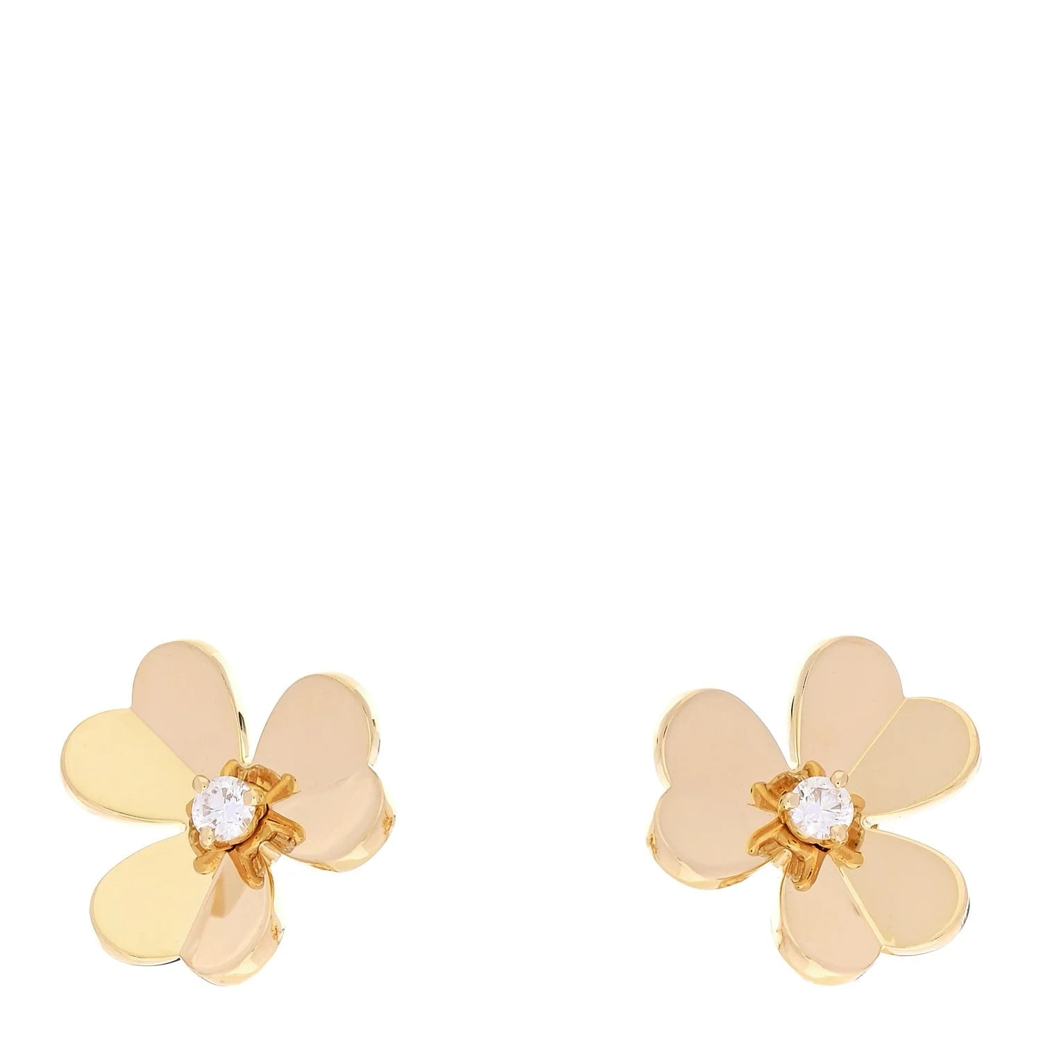 Van Cleef & Arpels — 18K Yellow Gold Small Frivole — Jewelry — resale