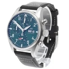 IWC Pilot's Watches IW388103 41mm SS Green #C2410 2