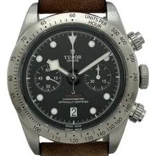 Tudor — Tudor 79350 Heritage Black Bay Chronograph Black Dial Stainless Steel — Watch — resale