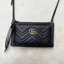 Gucci — Gucci GG Marmont 2-Way Quilted Crossbody — Handbag — resale