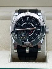 Roger Dubuis — Roger Dubuis Easy Diver Tourbillon Black Dial Rubber SE48 02 9/0 K9.53 W/ Box — Watch — resale