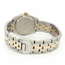 Tudor Glamour Date 53003 Yellow Gold Stainless Steel 31mm Black Dial #TSW486 3