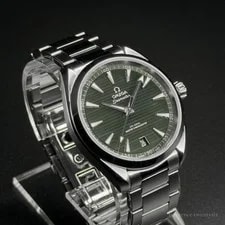 Omega Seamaster Aqua Terra 150M 41mm Green Horizontal Teak 220.10.41.21.10.001 2
