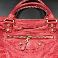 Balenciaga Aged Classic City Motorcycle Top Handle X258 26.06.03 3