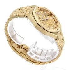 Audemars Piguet Royal Oak Flossed Gold 77450BA.GG.1361BA.01 Second Hand 3