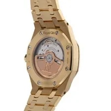 Audemars Piguet Royal Oak Flossed Gold 77450BA.GG.1361BA.01 Second Hand 4