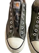Converse Carhartt WIP Chuck 70 Low Top Camo Shoes ’S 8.5 Woman’s 3
