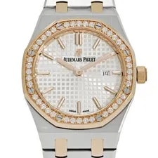 Audemars Piguet Royal Oak Quartz 67651SR.ZZ.1261SR.01 Silver Dial 2