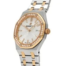 Audemars Piguet Royal Oak Quartz 67651SR.ZZ.1261SR.01 Silver Dial 4