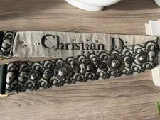 Dior Mini Saddle in With Embellished Strap - Ethereal 4