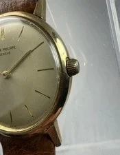 Patek Philippe Calatrava 18k Gold Ref. 3416. Awesome VTG! 2