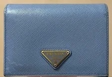 Prada — With Box Prada Wallet Triangle Logo Fr — Handbag — resale