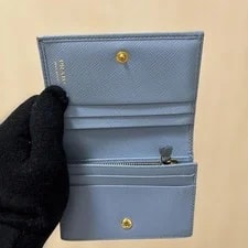 With Box Prada Wallet Triangle Logo Fr 3