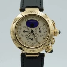 Cartier Pasha 38mm 18K 750 Gold Quartz 30002 CA248 2