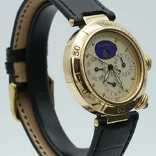 Cartier Pasha 38mm 18K 750 Gold Quartz 30002 CA248 4