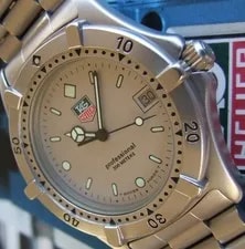 TAG Heuer — TAG HeUeR ClaSSiC 1st Gen 2000 Series~Pre Aquaracer~Gray Dl~37mm~IMMACULATE — Watch — resale