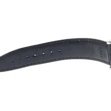 IWC Portofino IW391008 42mm SS Black Dial Leather Strap Chronograph #C364 3