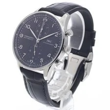 IWC Portugieser IW371447 41mm SS Black #C3264 2