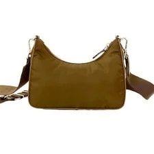 Prada Triangle Logo 2way Chain Semi One Sho 4
