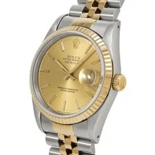 Rolex Datejust 16233 36mm Stainless Steel Champagne #WW1671 2