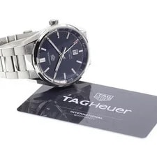 Tag Heuer — TAG Heuer Carrera Twin-time WBN201A 41mm SS Navy #C6817 — Watch — resale