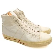 Visvim Shoes High-Cut Cotton Off-White L 2