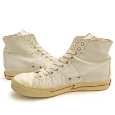 Visvim Shoes High-Cut Cotton Off-White L 3