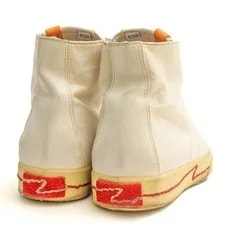 Visvim Shoes High-Cut Cotton Off-White L 4