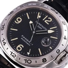 Panerai Luminor GMT PAM00029 Stainless Steel 44mm 24H Automatic 1998 #KMW1469 2