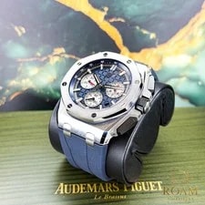 Audemars Piguet Royal Oak Offshore Titanium Blue 26420TI Full Set 2