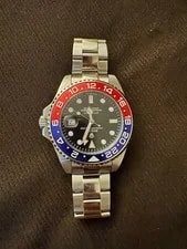 Rolex GMT-Master II 16710 Silver Oyster Bracelet With Red and Blue Bezel 4