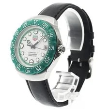 Tag Heuer — TAG Heuer Formula 1 WBY1113 38mm SS White Dial Solar Date Leather Strap #C302 — Watch — resale