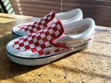 5.5US Vans Slip on Classic Slip-On Checkered Tag LTD Collection 3