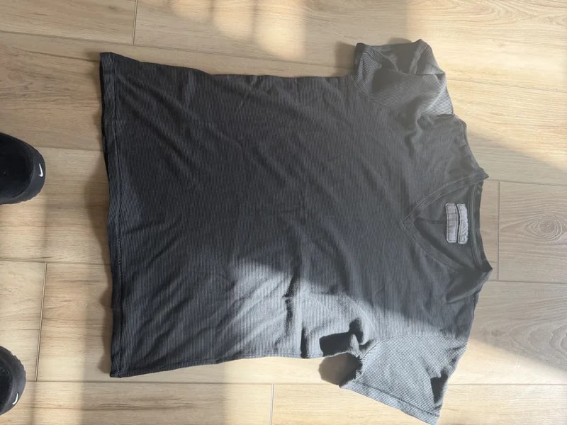 Dyed Striped V-neck — streetwear — resale