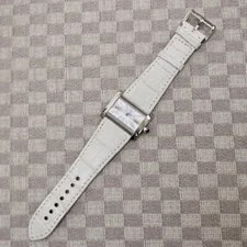 31mm Cartier Tank Divan Quartz With Silver Dial Model 2599 2