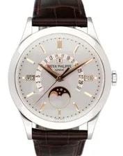 Patek Philippe — Patek Philippe Perpetual Calendar Retrograde Platinum 5496P-015. Patek Service — Watch — resale