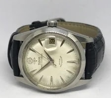 Tudor Prince Oysterdate Big Rose Automatic . 34mm Case. Date. Secs. `S. 3
