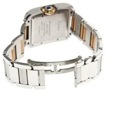 Cartier Tank Anglaise LM W5310007 30mm SS Silver Dial Automatic #C3412 4
