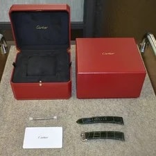 Cartier Santos de LM WSSA0062 Stainless Steel 39.8mm Green Dial #KRW084 2