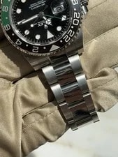 Rolex GMT-Master II 126720VTNR Silver Oyster Bracelet With Black and Green Bezel 3