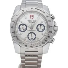 Tudor Sports Chronograph 41mm 20300 Stainless Steel mensWatch Silver 2