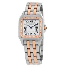 Panthère Small Model Silver Dial WSPN0013 4
