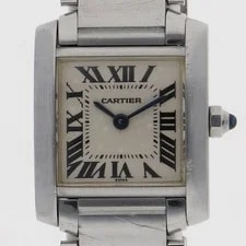 Cartier — Cartier W51008Q3 Tank Francaise SM Beige SS QZ — Watch — resale