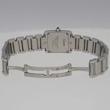 Cartier W51008Q3 Tank Francaise SM Beige SS QZ 4