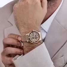 Patek Philippe Complications 5180/1R-001 Rose Gold Skeleton Dial 3