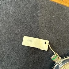 NOS SIlver Colour Heuer Trackmaster Pocketwatch 1960s Tags and Lanyard 3