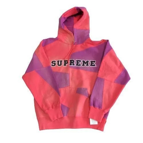 Supreme — Supreme Patchwork Bright Hoodie — streetwear — resale