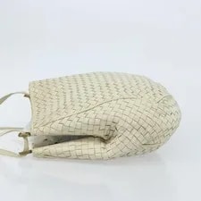 Bottega Veneta White Gold Auth bs33402 4