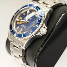1982 Tudor Submariner Snowflake Blue 9401/0 Cal. 2776 Patina Overhauled 4